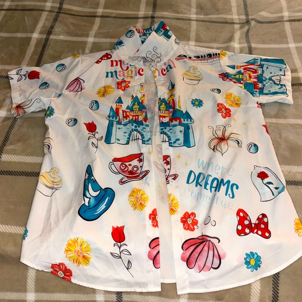 Disney Button Up!